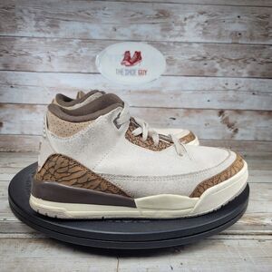 Nike Air Jordan 3 Retro Sneaker Toddler Size 1 Palomino Suede Comfort Lace Up